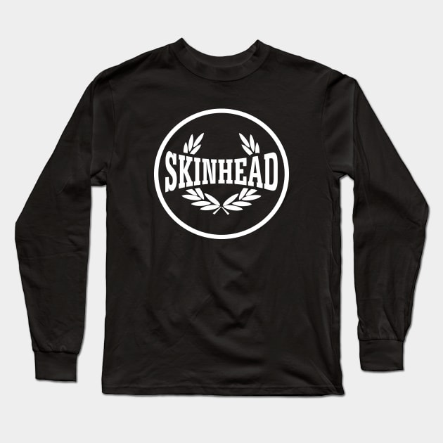 Skinhead Border Long Sleeve T-Shirt by LeRobrts